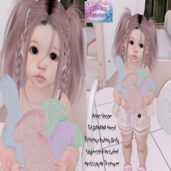 Second Life Marketplace - {JellyBean} Anne shape (banana)